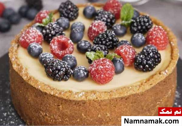 طرز تهیه چیز کیک یخچالی