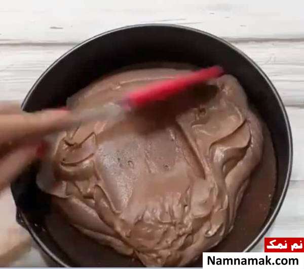 طرز تهیه چیز کیک شکلاتی