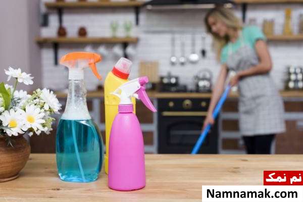 نگهداری از محصولات شوینده