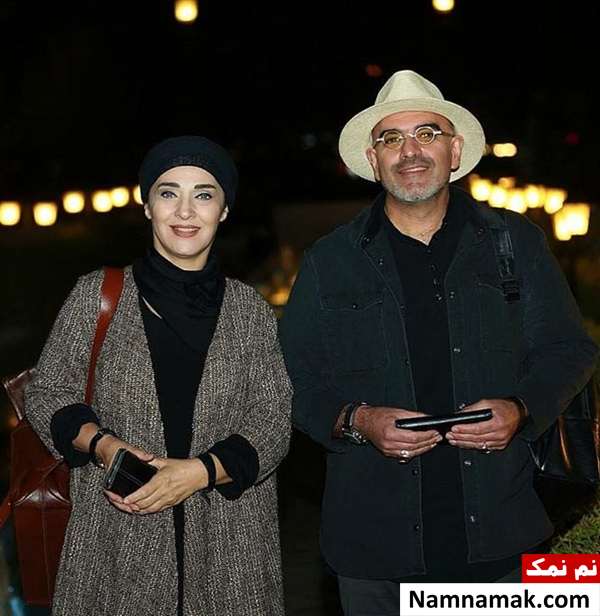عکس رویا نونهالی و همسرش رویا نهالی در کنار همسرش