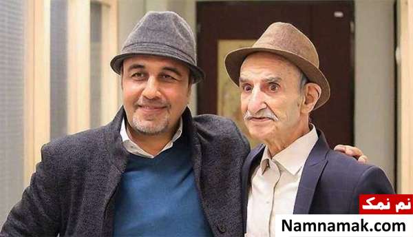 احمد پورمخبر و رضا عطاران احمد پورمخبر در کنار رضا عطاران