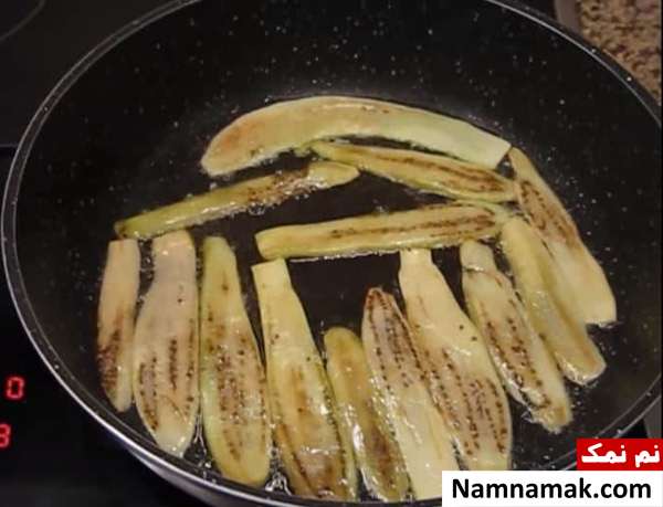طرز تهیه دلمه بادمجان حصیری