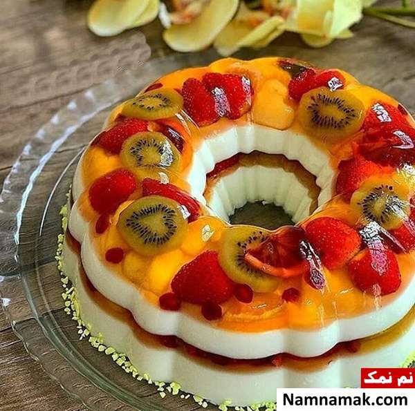 دستور تهیه ژله ویترینی
