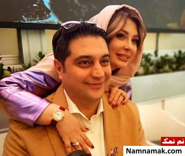 نیوشا ضیغمی و همسرش آرش پولادخان