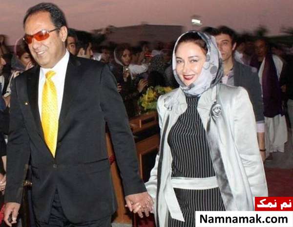 کتایون ریاحی و همسرش مسعود بهبهانی