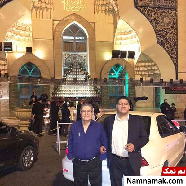 گیو شریفی و پدرش دکتر علیرضا شریفی
