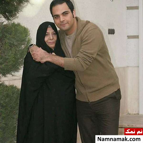 احسان علیخانی و مادرش عکسی از احسان علیخانی و مادرش