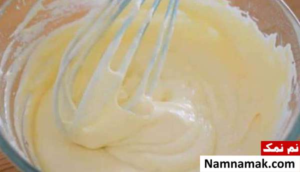 طرز تهیه کیک وانیلی قابلمه ای