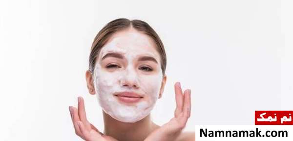 درمان حساسیت به ماسک با اسکراب و تونر