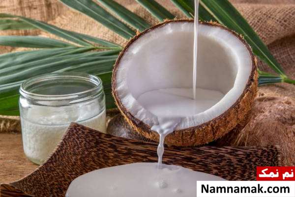 درمان گیاهی جوش بازو با روغن نارگیل