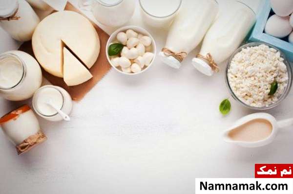 نخوردن لبنیات حذف مواد حساسیت زا