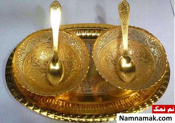 انواع ظروف برنجی