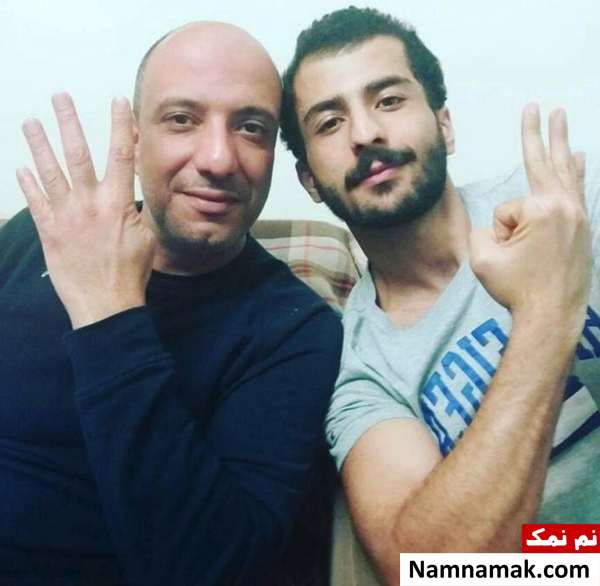 امیر جعفری و برادرزاده اش علیرضا جعفری