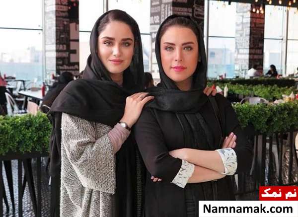 هانیه غلامی و مادرش لادن سلیمانی