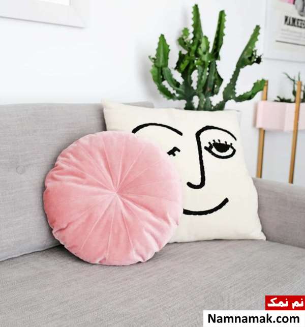 دوخت کوسن گرد