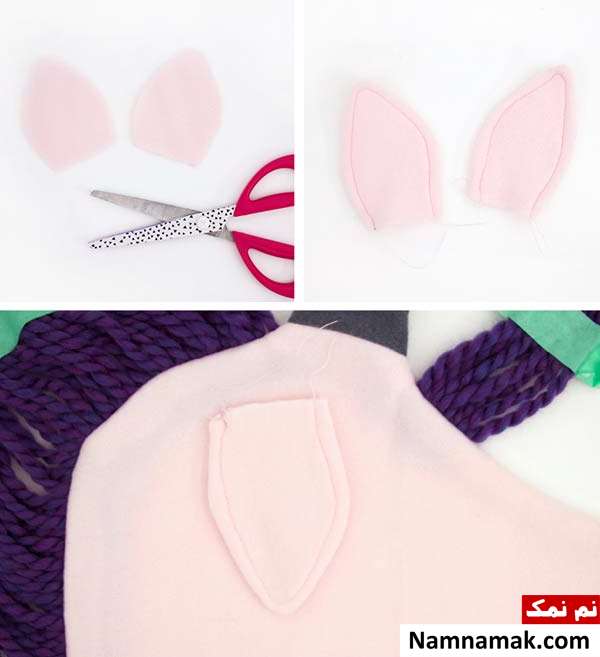 آموزش تصویری نحوه دوخت کوسن های فانتزی