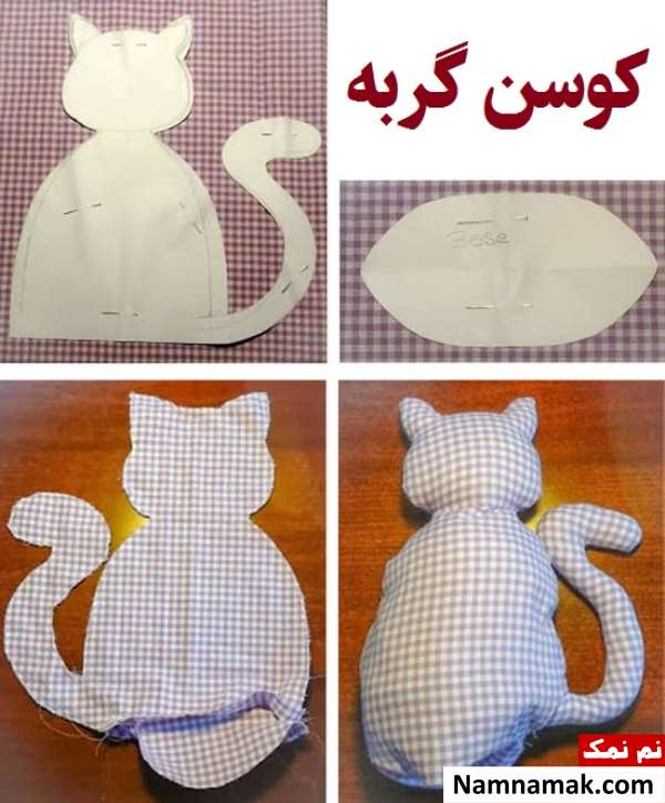 آموزش تصویری نحوه دوخت کوسن های فانتزی