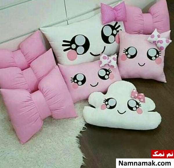آموزش تصویری نحوه دوخت کوسن های فانتزی