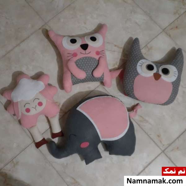 آموزش تصویری نحوه دوخت کوسن های فانتزی