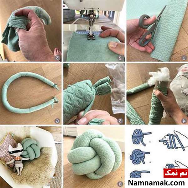 نحوه تزیین کوسن