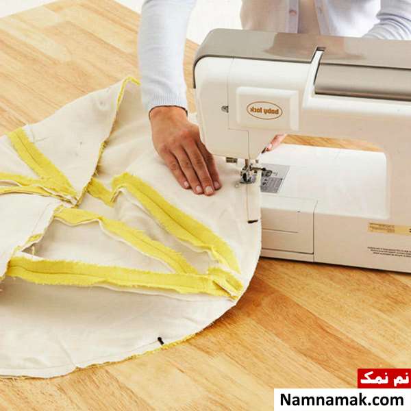 دوخت کوسن بزرگ