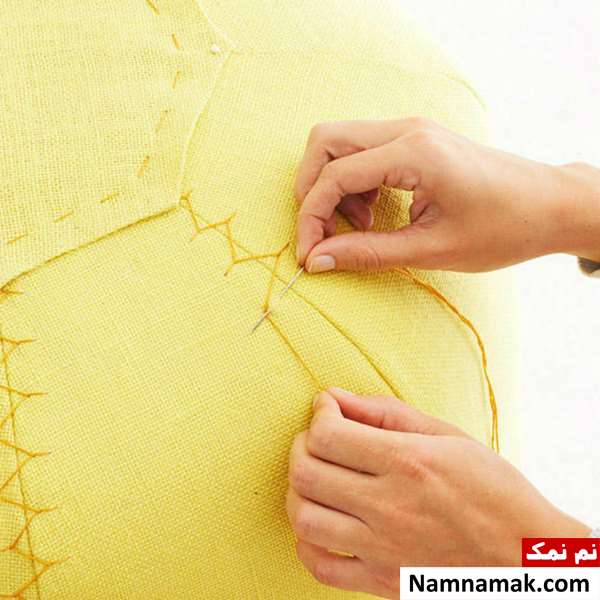 دوخت کوسن بزرگ