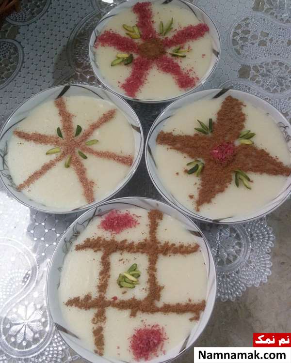 حسو با آرد گندم