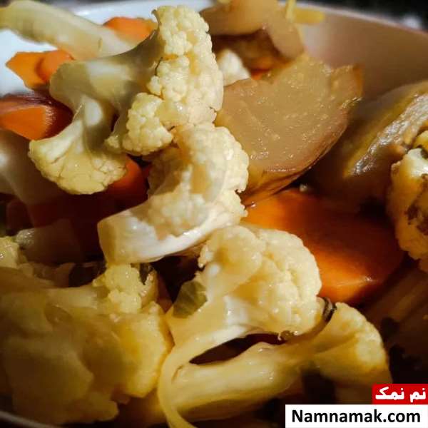 ترشی با روش خانگی