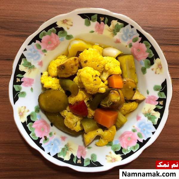 ترشی با روش خانگی