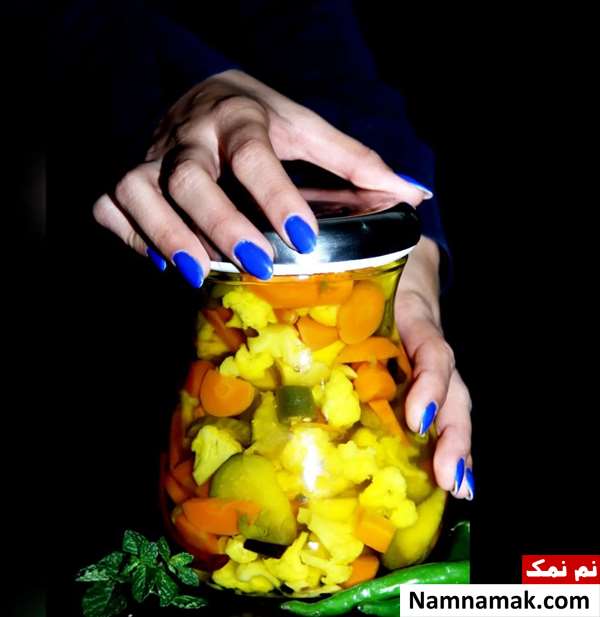 ترشی با روش خانگی