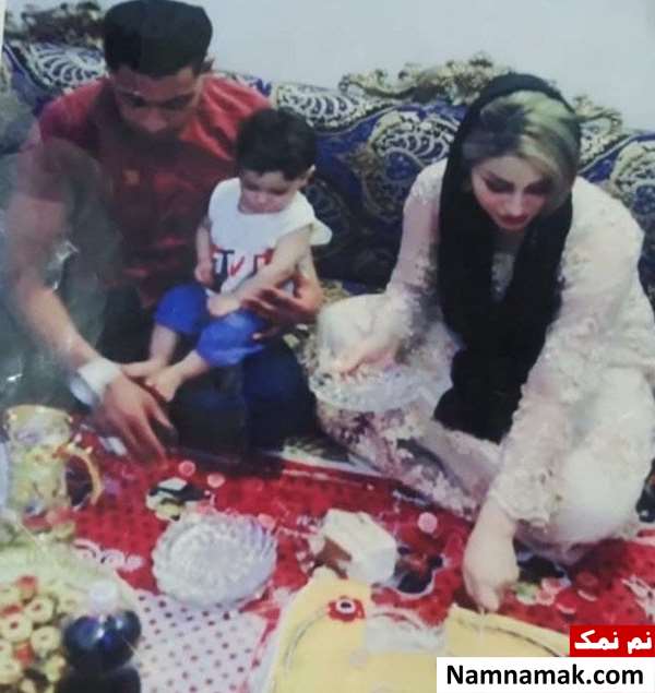 غزل حیدری و همسرش سجاد حیدری