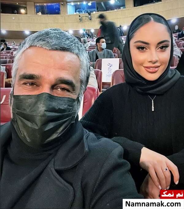 تیپ بازیگران در جشنواره فجر 40 سال 1400 پژمان جمشیدی و ترلان پروانه