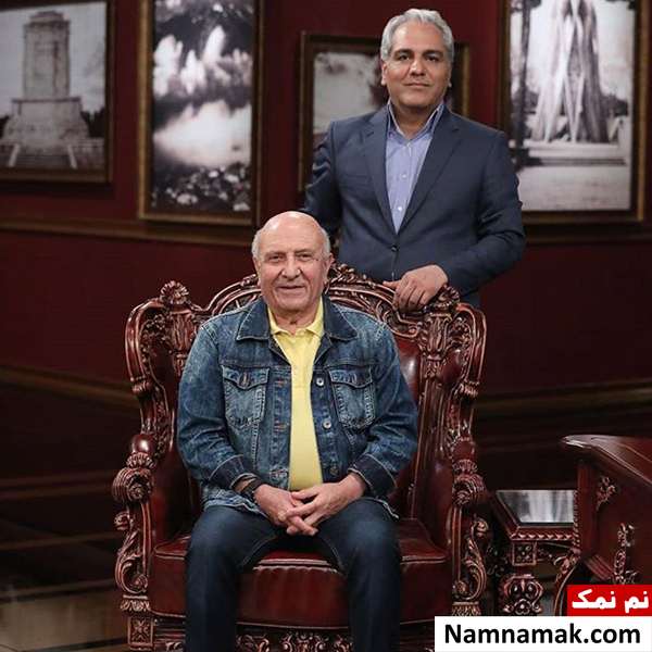 مهران مدیری و نصرالله مدقالچی در دورهمی