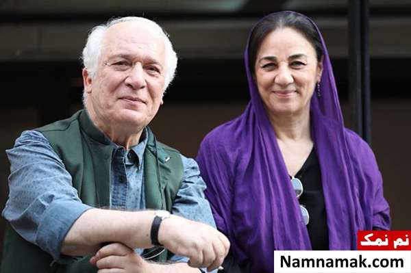 فرح اصولی و همسرش خسرو سینایی