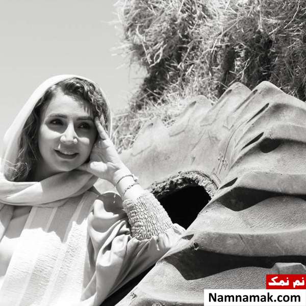 عکس سیاه و سفید شبنم قلی خانی