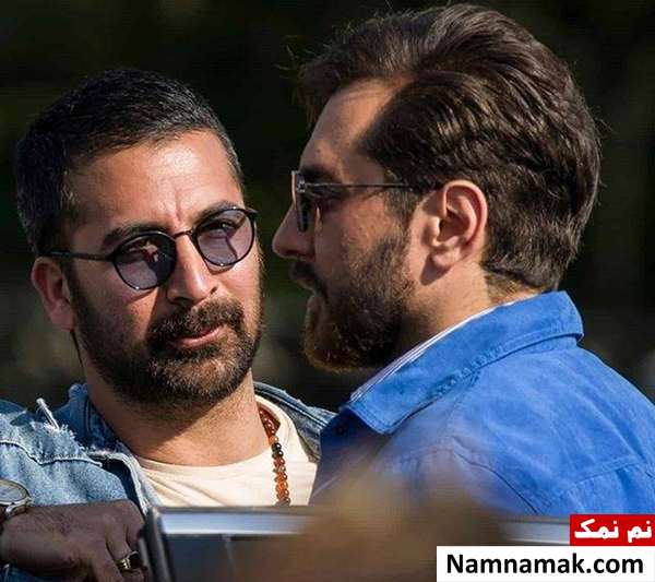 کریم امینی و بهرام رادان
