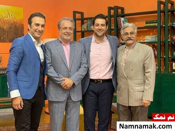 مجری های تلویزیون کاظم احمدزاده و اقبال واحدی در سلام صبح بخیر