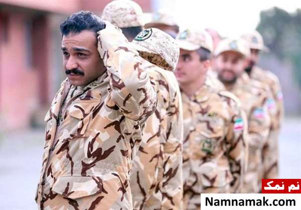 جواد خواجوی جواد خواجوی در سریال سرباز