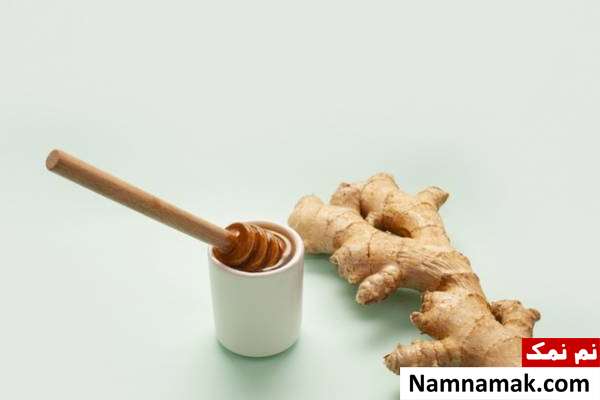 عسل و زنجبیل درمان خانگی آبریزش بینی کودکان