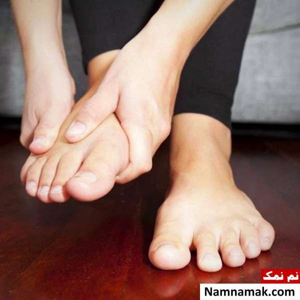 ناخن قاشقی پا تشخیص سلامت داخلی بدن