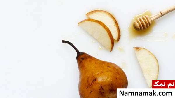 ماسک عسل و گلابی طرز تهیه ماسک گلابی و عسل