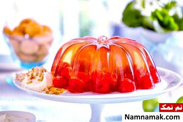 ژله مجلسی برای شفاف شدن ژله چه باید کرد