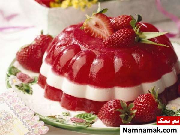 ژله خوشمزه طریقه بستن سریع ژله