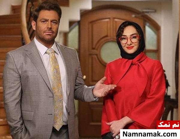 محمدرضا گلزار و هانیه توسلی در سریال گیسو
