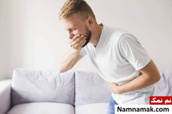 حالت تهوع و استفراغ علائم کوچک شدن کلیه
