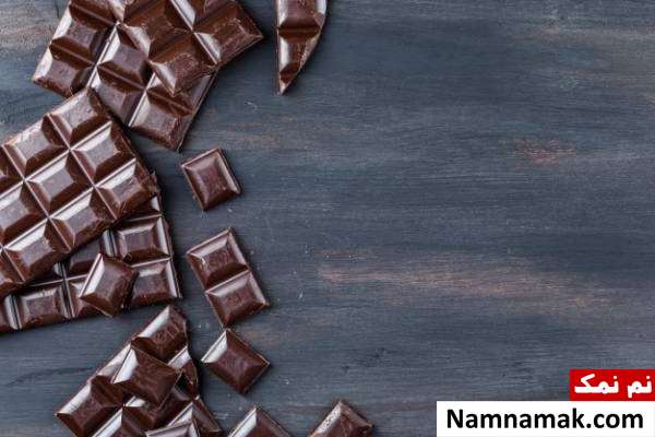 شکلات تلخ شکلات تلخ برای بهبود گردش خون در رگ ها