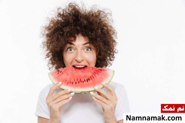 خوردن هندوانه خوردن هندوانه برای بهبود گردش خون