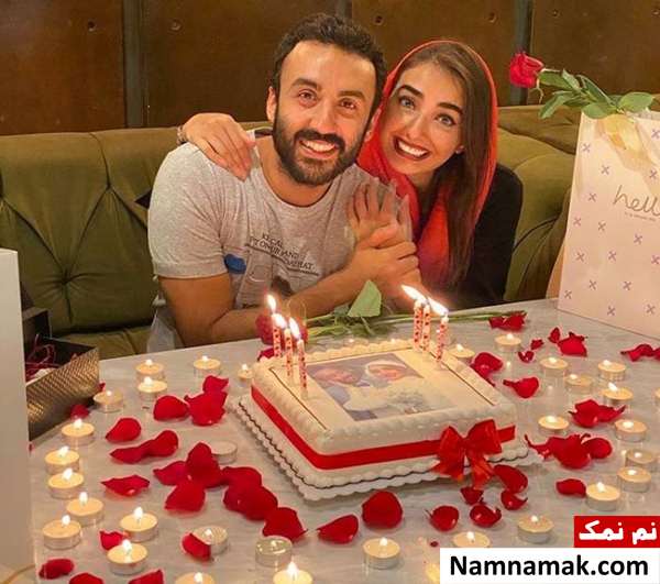 عروس و پسر فاطمه گودرزی عکسی از پویان گنجی و همسرش دریا مرادی دشت