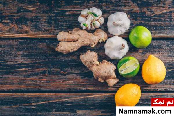 لیمو و سیر لیمو و سیر برای حس بویایی