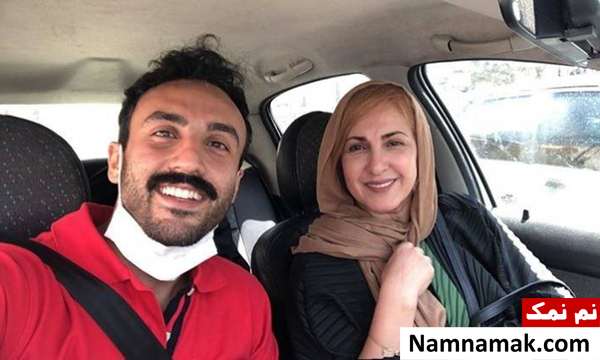 فاطمه گودرزی و پسرش فاطمه گودرزی و پسرش پویان